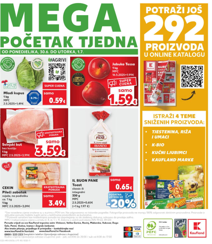 Kaufland akcija za početak tjedna