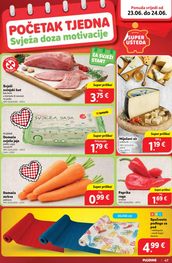 Plodine akcija za početak tjedna