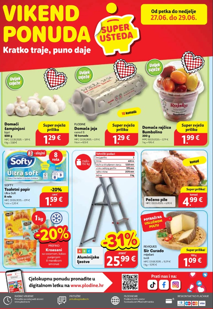 Plodine vikend akcija