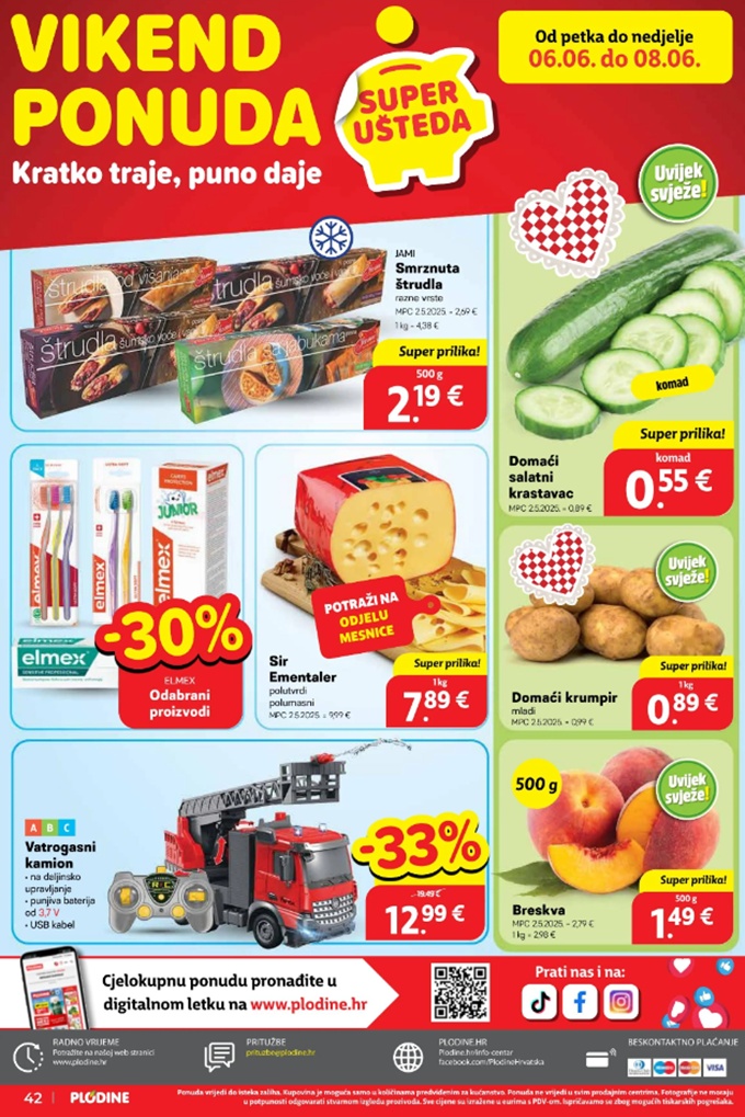 Plodine vikend akcija
