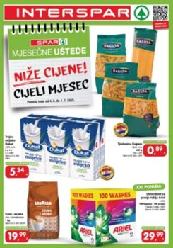 Interspar katalog Mjesečne uštede