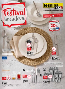Lesnina katalog Festival brendova