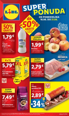 Lidl katalog prehrana