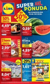 Lidl katalog prehrana