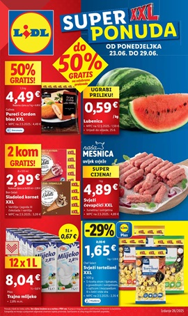 Lidl katalog prehrana