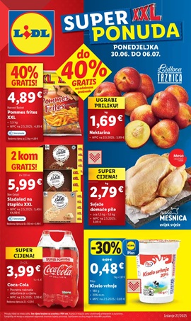 Lidl katalog prehrana