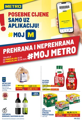 Metro katalog prehrana i neprehrana