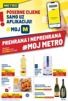 Metro katalog prehrana i neprehrana