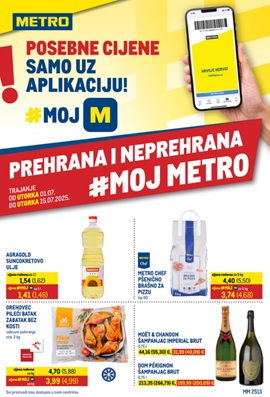 Metro katalog prehrana i neprehrana