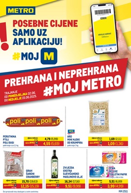 Metro katalog prehrana i neprehrana