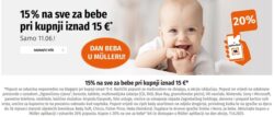 Muller akcija moja beba