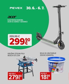 Pevex katalog Pevexovih sedam