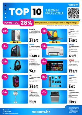 Vacom katalog Top 10