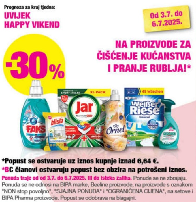 Bipa vikend akcija