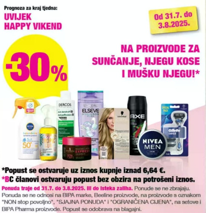 Bipa vikend akcija