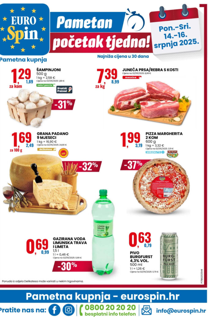 Eurospin akcija za početak tjedna