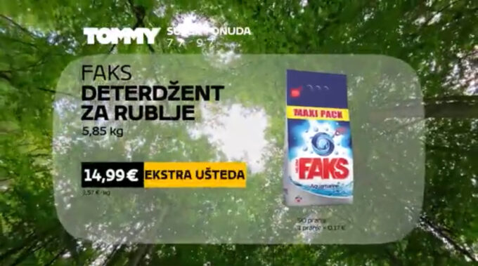 Tommy akcija za počtak tjedna
