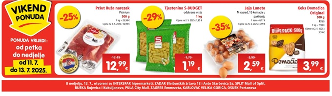Interspar vikend akcija
