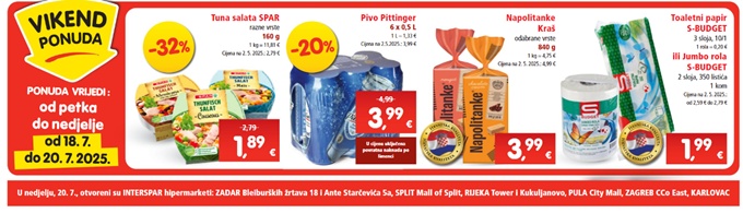 Interspar vikend akcija