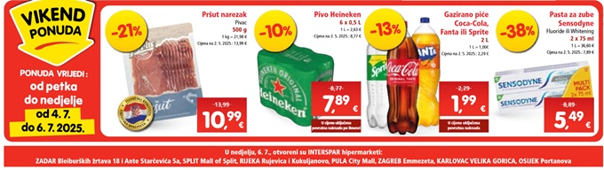 Interspar vikend akcija