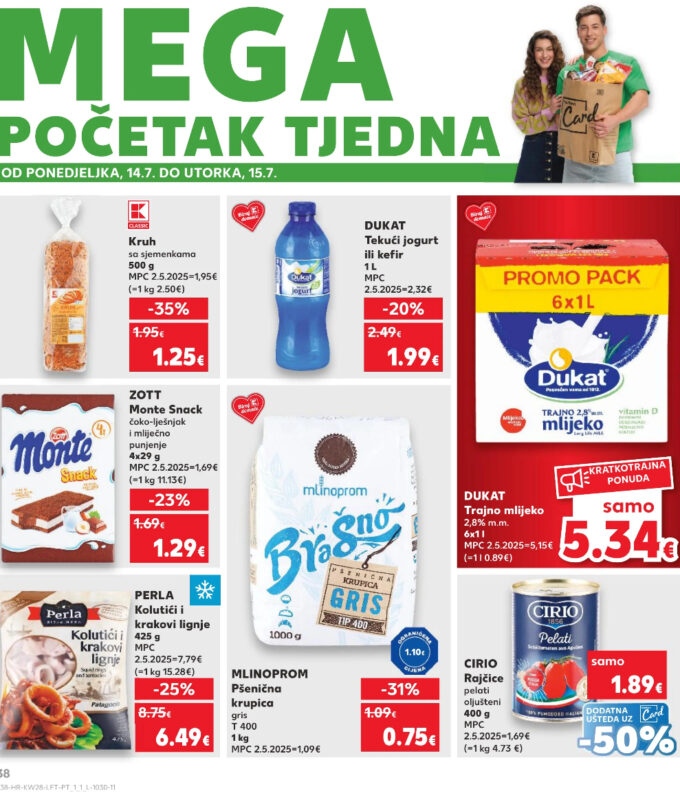 Kaufland akcija za početak tjedna