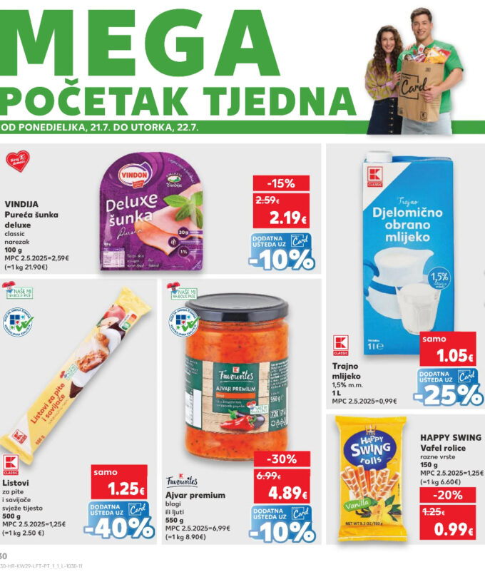 Kaufland akcija za početak tjedna
