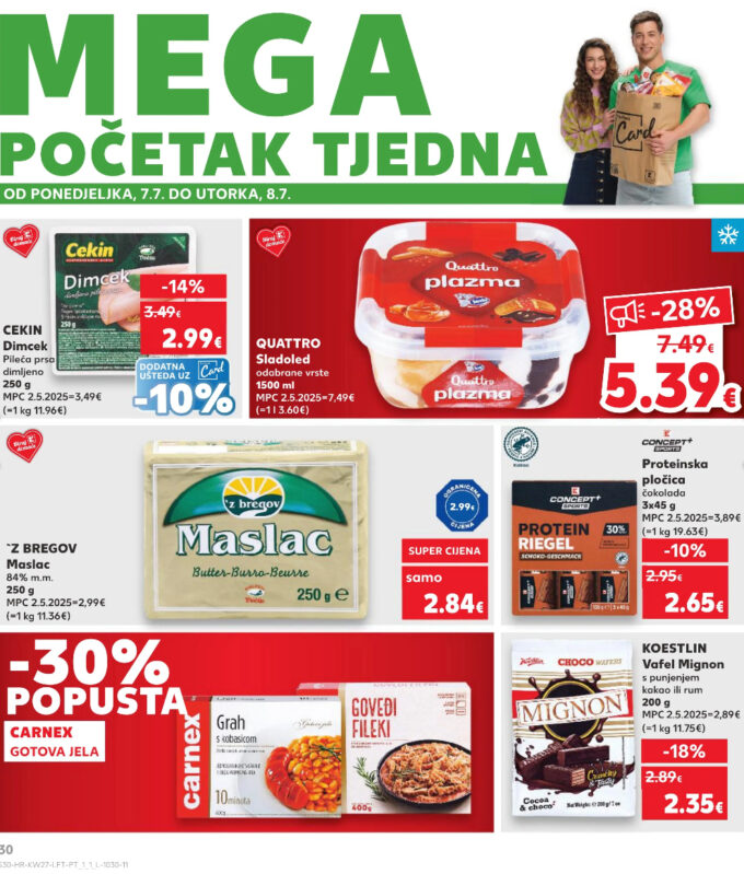Kaufland akcija za početak tjedna