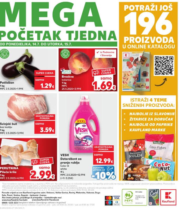 Kaufland akcija za početak tjedna