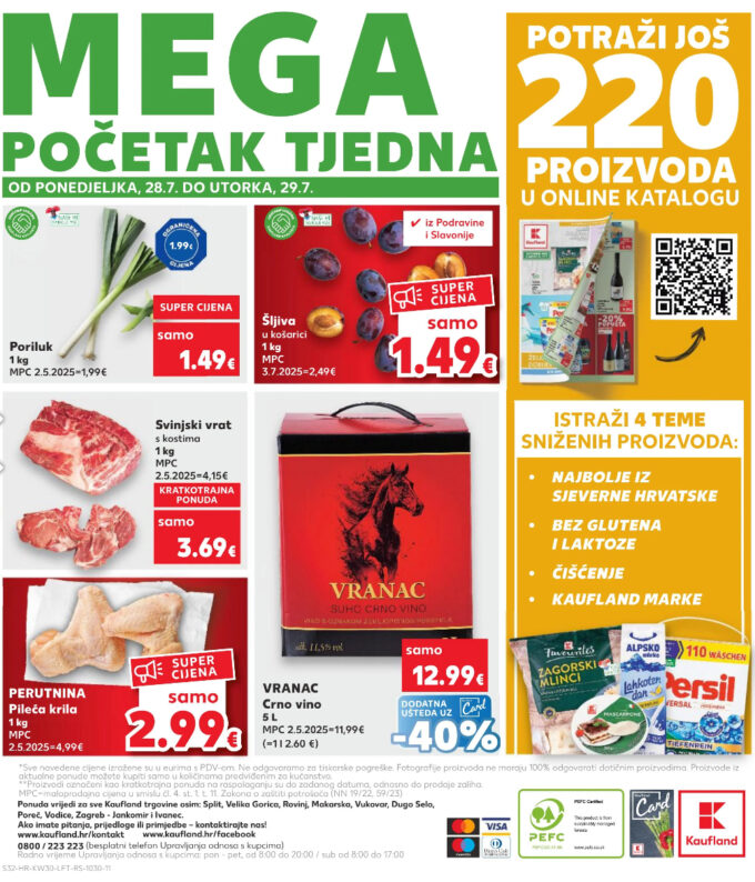 Kaufland akcija za početak tjedna