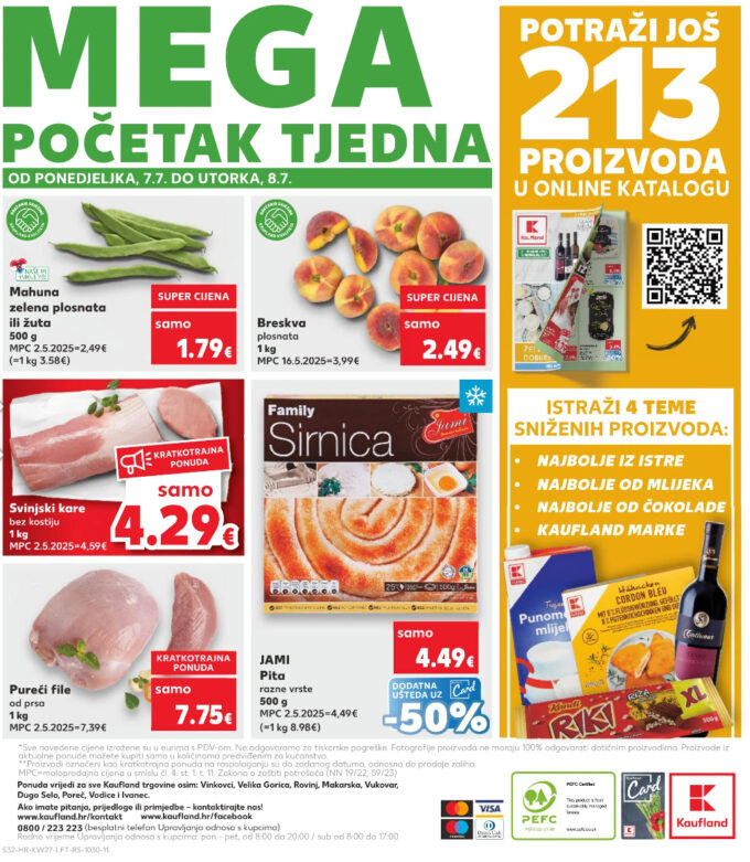 Kaufland akcija za početak tjedna