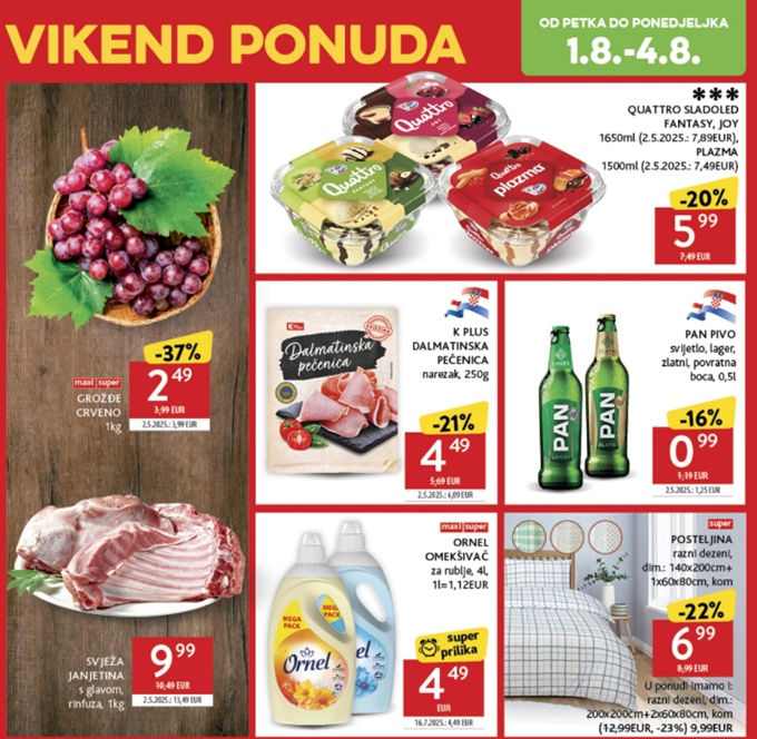 Konzum vikend akcija