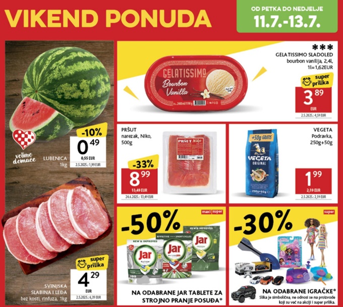 Konzum vikend akcija