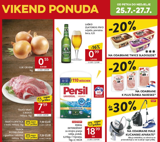 Konzum vikend akcija