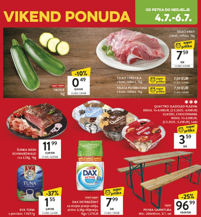Konzum vikend akcija