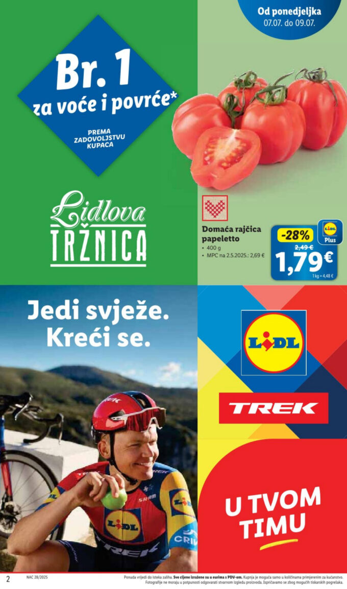 Lidl akcija za početak tjedna