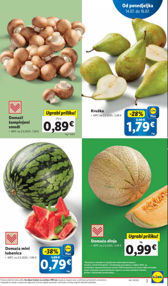 Lidl akcija za početak tjedna