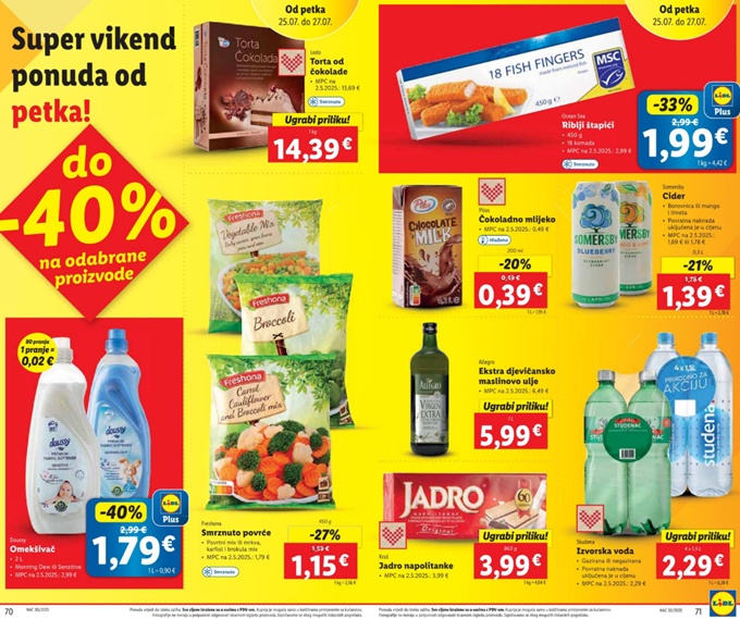 Lidl vikend akcija