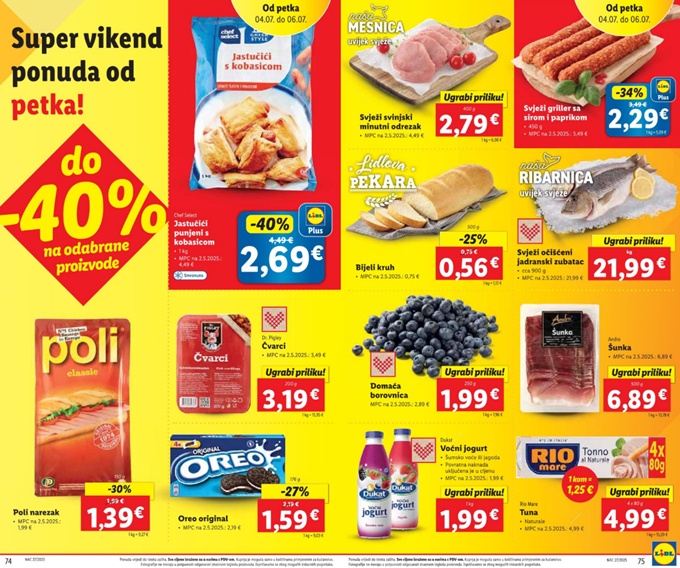 Lidl vikend akcija