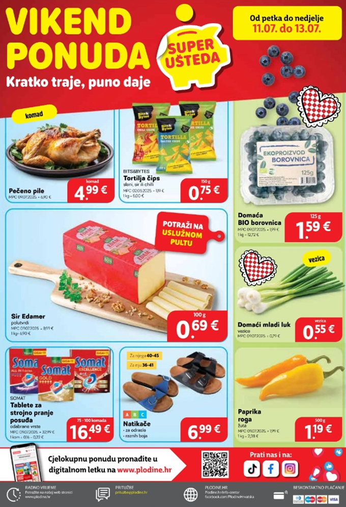 Plodine vikend akcija