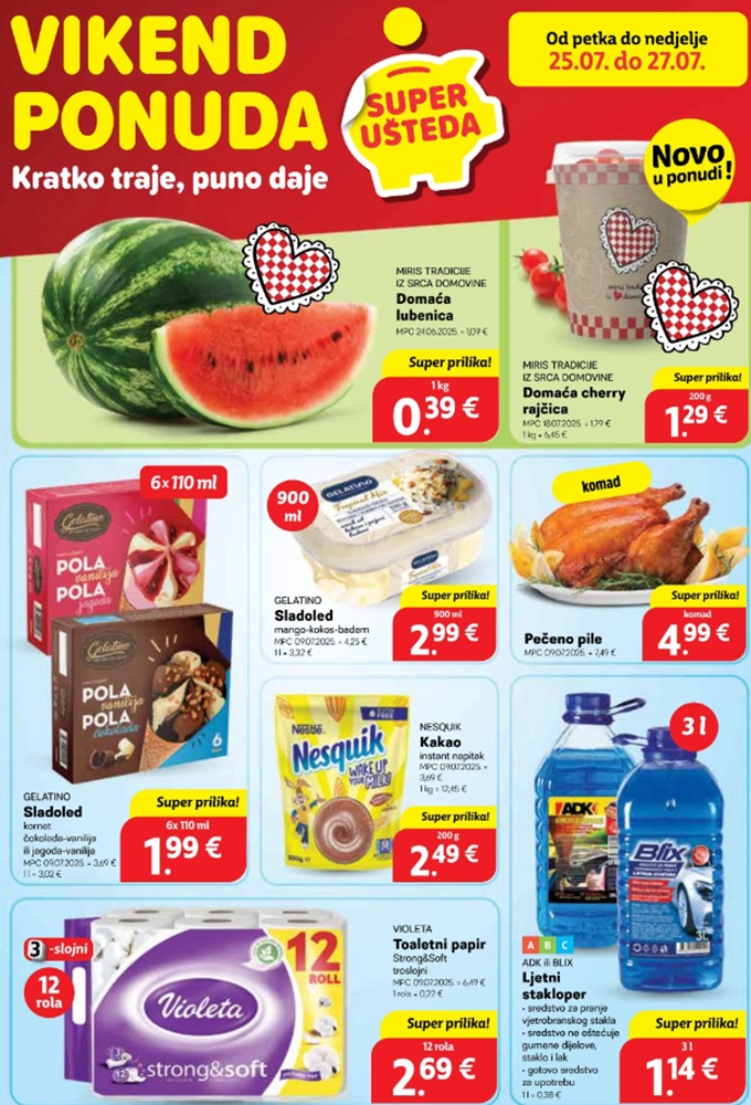 Plodine vikend akcija