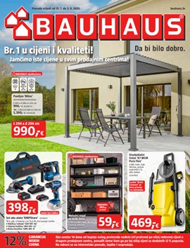 Bauhaus katalog kolovoz