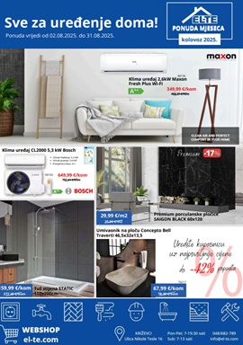 EL-TE katalog kolovoz