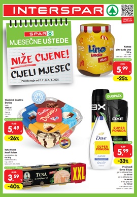 Interspar katalog Mjesečne uštede