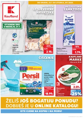 Kaufland katalog najbolje iz sjeverne Hrvatske, bez glutena i laktoze i čišćenje
