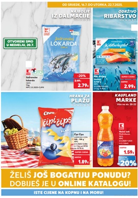 Kaufland katalog Najbolje iz Dalmacije