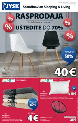 JYSK katalog Rasprodaja