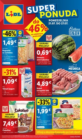 Lidl katalog prehrana