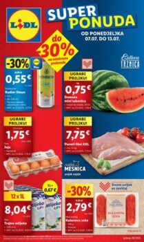 Lidl katalog prehrana