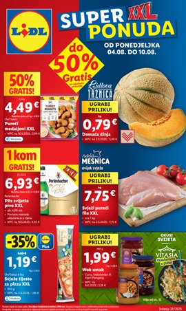 Lidl katalog prehrana