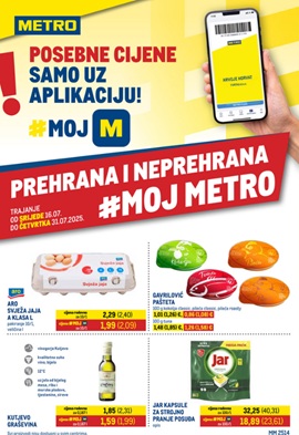 Metro katalog prehrana i neprehrana